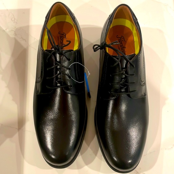 Florsheim Shoe Co Midtown Plain Oxford. Black. NWT. Mens Dress Shoes.